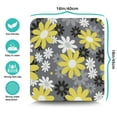 thumbnail image 4 of Washable Rubber Daisy Cute Floral Dish Drying Mats for Kitchen Counter Home Large Coffee Bar Pad Accessories and Decor for Utensils Stemware 16''x18'', 4 of 6