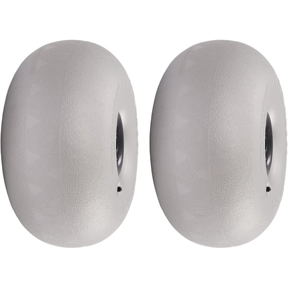 2 Pack 16" Balloon Wheels Replacement Beach Sand Tires for Beach Wagon Fishing Cart Rolling Walker Wheelchair  Dolly Canoe, 26mm Diameter (16" 26mm)