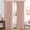 Blush Pink, variant on 100% Blackout Linen Curtains for Bedroom, Cobblestone Solid Luxury Decor Thermal Insulation Room Darkening Drapes for Living Room Nursery Back Tab Rod Pocket 42 x 72 Inches, 2 Panels