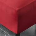 thumbnail image 3 of AUQ Ottoman Cover,16*24*10in Ottoman Covers Slipcover Rectangle, Slipcover for Ottomans,Big Red, 3 of 4