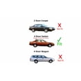 thumbnail image 2 of Passenger Right Side Rear Vent Window Vent Glass Compatible with Toyota Camry 4 Door Sedan 1992-1996 Models, 2 of 4