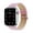 Pink, variant on Waloo Shiny Brilliance Leather Replacement Band For All Apple Watch Series