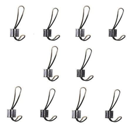 Pack Of 10 Decorative Rustic Wall Hooks Entryway Farmhouse Coat