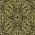 thumbnail image 1 of Ahgly Company Indoor Square Patterned Metallic Gold Area Rugs, 7' Square, 1 of 6
