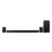 Samsung HW-Q990D/ZA Q-Series 11.1.4 Channel Corded Electric Wireless Dolby ATMOS Soundbar with Rear Speakers, Black