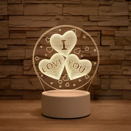 

LCNCAN Stunning 3D Acrylic Neon USB LED Night Lights - Vibrant Bedroom Decor Unique Birthday Gift and Thoughtful Wedding Décor - Perfect Christmas Decorations for a Touch of Glow