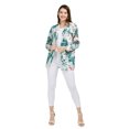thumbnail image 2 of Women Soft Stretchy Casual Open Front Jacket Cardigan Mint Forest XLarge, 2 of 5
