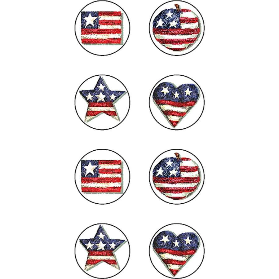 TCR Craft Supply Susan Winget Mini American Flag Calendar Stickers