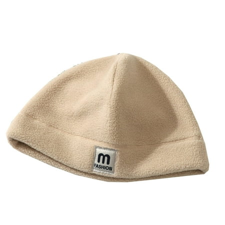 

Toddler Hat Children s Autumn And Winter Solid Color Knit Warm Baby Girls Cap 4-6 Years