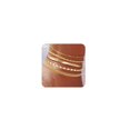 thumbnail image 1 of Pulseras de Tobillo PLOMFOV 25 cm Chapadas en Oro 14K Ajustables, 1 of 7