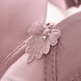 thumbnail image 4 of Woman's Solid Color Comfortable Hollow Out Perspective Bra Underwear No Rims, 4 of 9