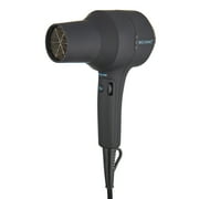 Bio Ionic PowerDiva Pro Speed Hair Dryer, Black, Volcanic MX Technology, 1800W Travel Blow Dryer
