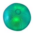 thumbnail image 4 of Pelota de playa de PVC para niños, recuerdos de fiesta, interacción entre padres e hijos, vacaciones, juego de playa, entretenimiento, juego acuático, Verde con luz, 4 of 8