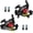 Black, variant on Z00M HB-100 Hydraulic Disc Brake Calipers, MTB Bike Disc Brakes Front & Rear Caliper Set with 160 mm Rotors, Aluminum Alloy Bicycle Disc Brake Kit for eBike, Mountain Bike, Road Bike, Fat Bike