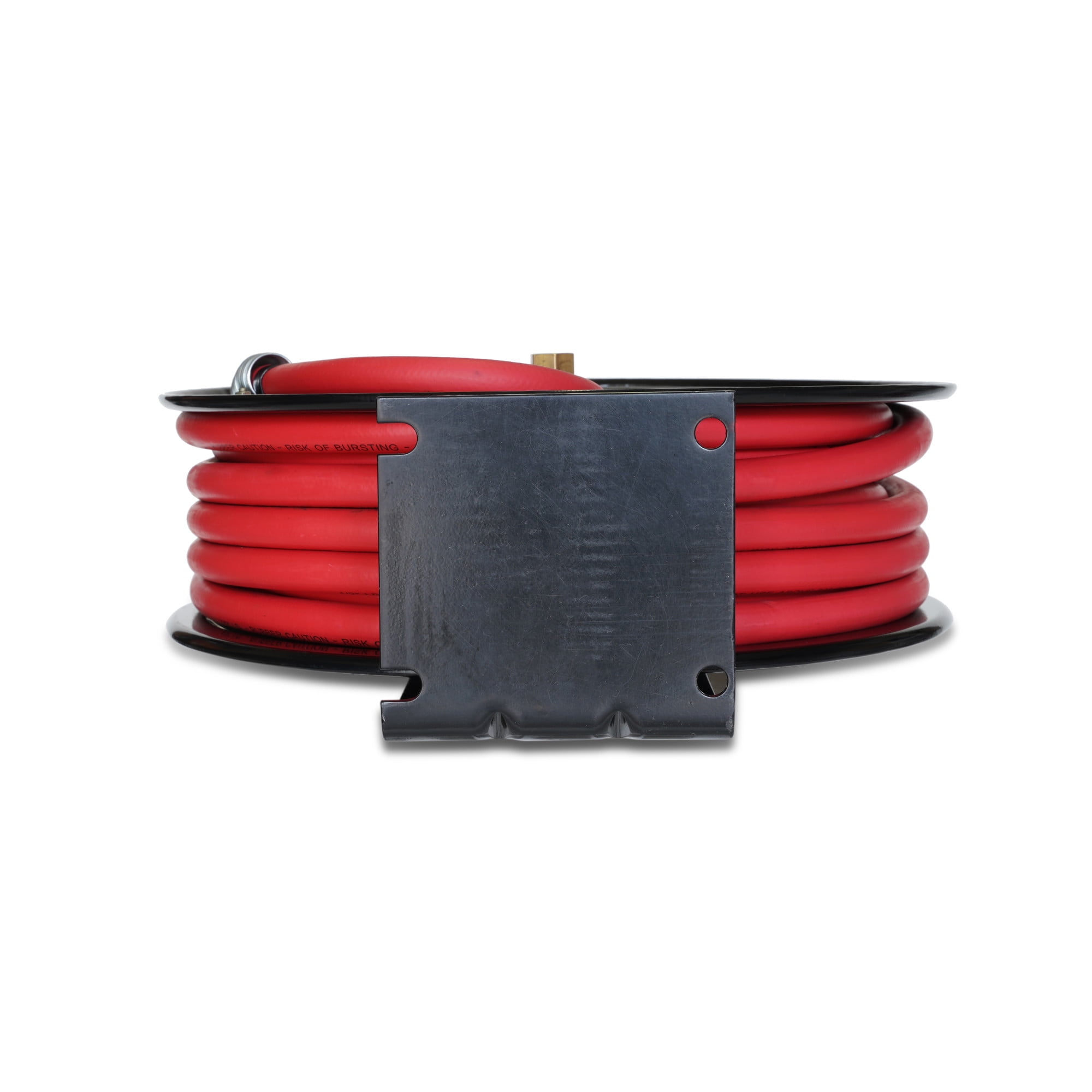 STEELMAN 96839-IND Enclosed Spring Pneumatic Hose Reel with 50-Foot 1/2-Inch ID Hose