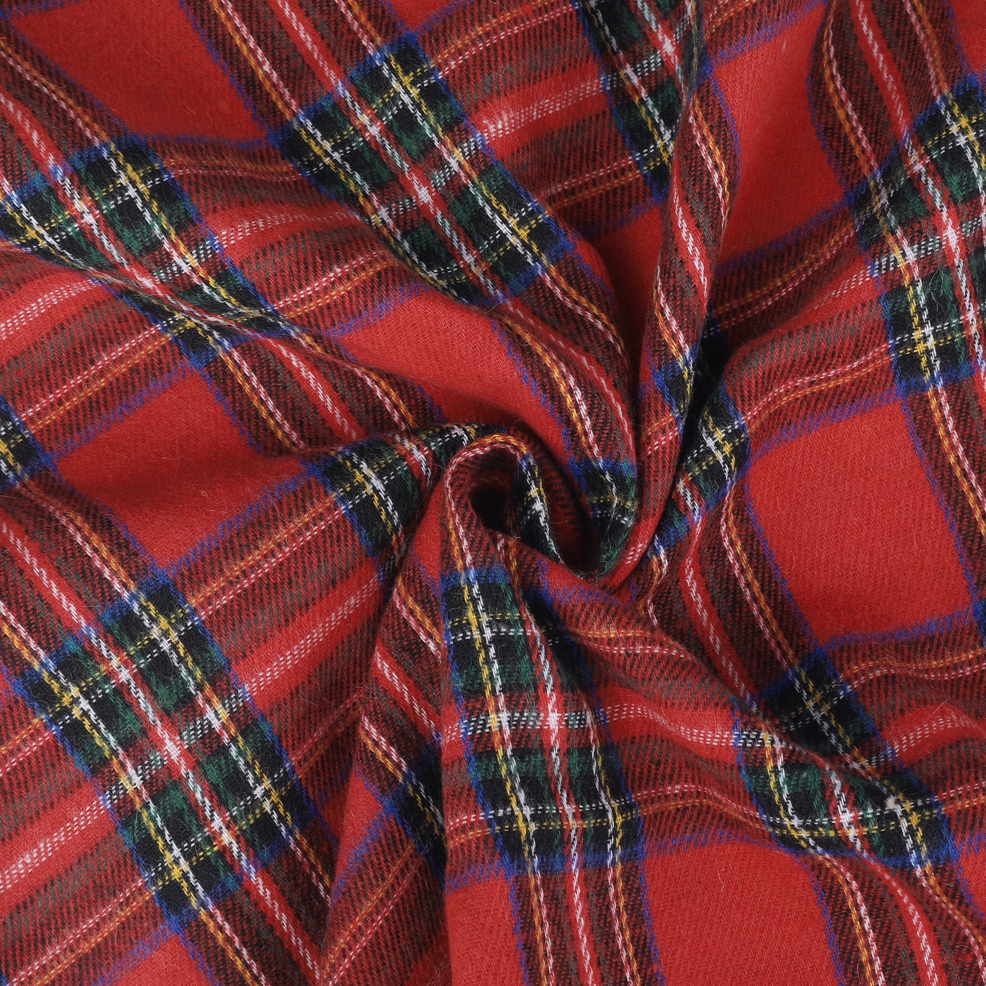Unique Bargains 2 Pack Plaid Pillow Covers Double-Sided Checked Decorative Pillow Covers Red 12" x 20"