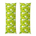 thumbnail image 1 of Fotbe Green Apple Funda para Almohada Corporal con Diseño, Funda de Microfibra Ultrasuave de 20x54 Pulgadas, Ropa de Cama Elegante, 1 of 7