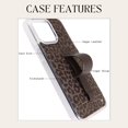 thumbnail image 2 of Walli Cases for iPhone 15 Plus Aesthetic Wallet Phone Case Card Holder, Securely Holds up to 2 Cards - Cute, Trendy Phone Cover for Women, fits iPhone 15 Plus, with Kickstand & Finger Strap, 2 of 7