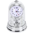 thumbnail image 2 of AMONIDA Silent Table Desk Clock European Vintage Style With Cover Home Living Room Decor,Decorative Table Clock,Vintage Desk Clock, 2 of 8