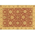 thumbnail image 1 of Ahgly Company Indoor Rectangle Oriental Brown Traditional Area Rugs, 2' x 5', 1 of 4