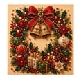 thumbnail image 2 of Christmas Pearl Art DIY Kit, Festive Santa And Reindeer Canvas With Pearls, Relaxing Craft For Christmas Home Wall Decor Or Holiday Gift Idea A, 2 of 7