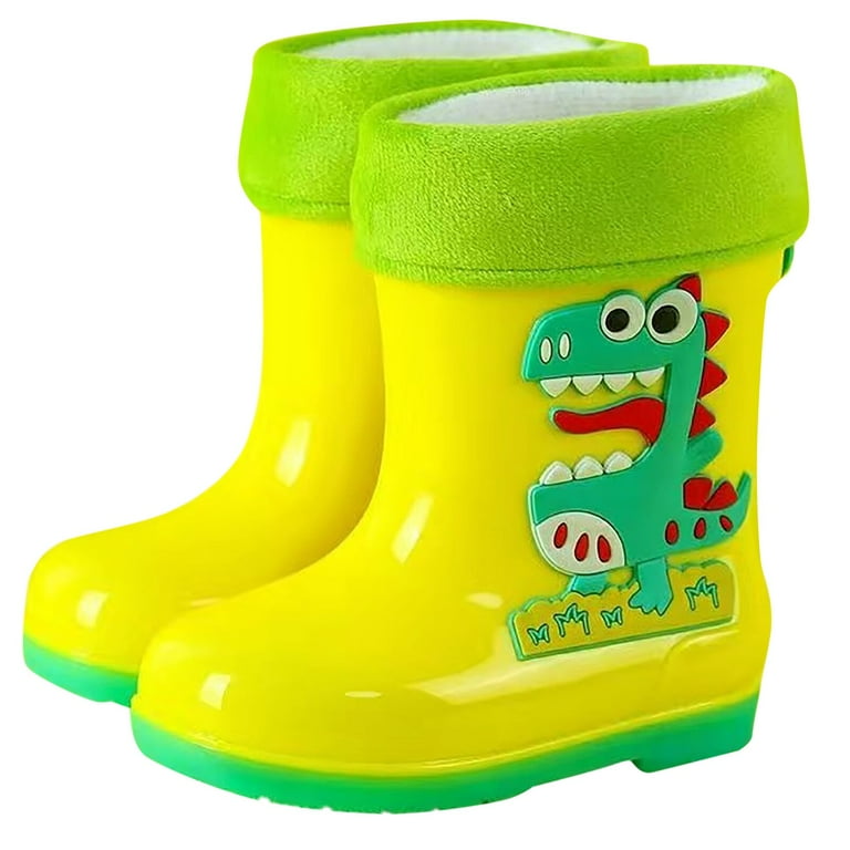 yunn⭐︎kids Yuncity Rain Boots Kids Boys Girls Short Ankle Rainboot Slip