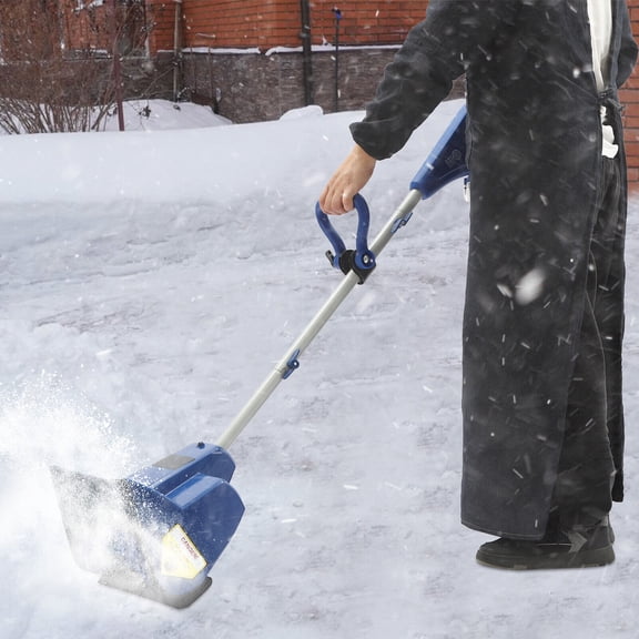 DC24V Brushless Electric Snow Shovel Thrower Battery Powered Snow Sweeper