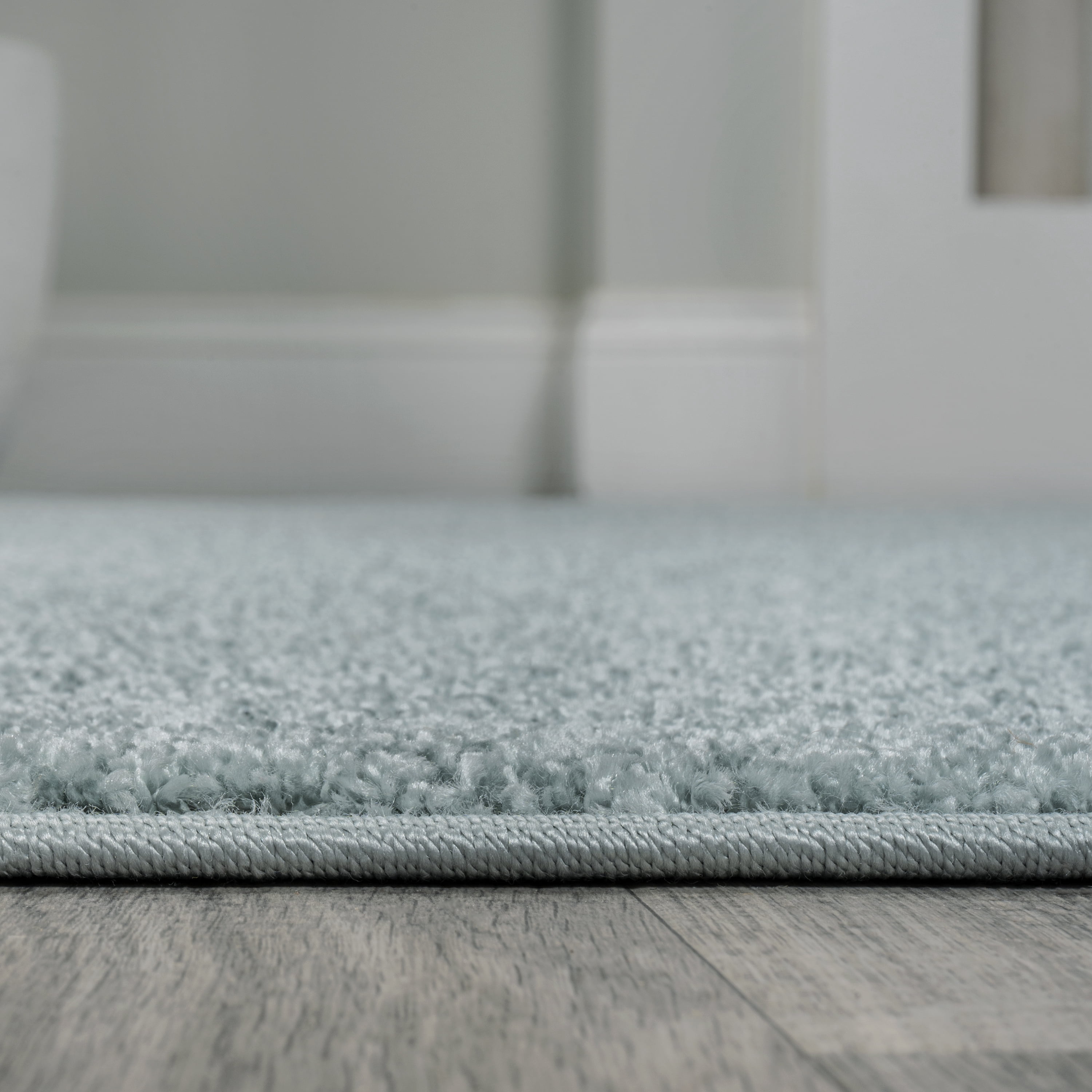 JONATHAN Y SUPERSOFT 12 x 15 Area Rug, Haze - Aqua Blue, SEU100S-15