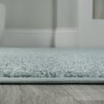 thumbnail image 4 of JONATHAN Y SUPERSOFT 7' Square Area Rug, Haze - Aqua Blue, SEU100S-7SQ, 4 of 5