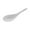 White, variant on Hutzler 8-Inch BPA-Free Melamine Rice Paddle / Wok Spoon - Violet