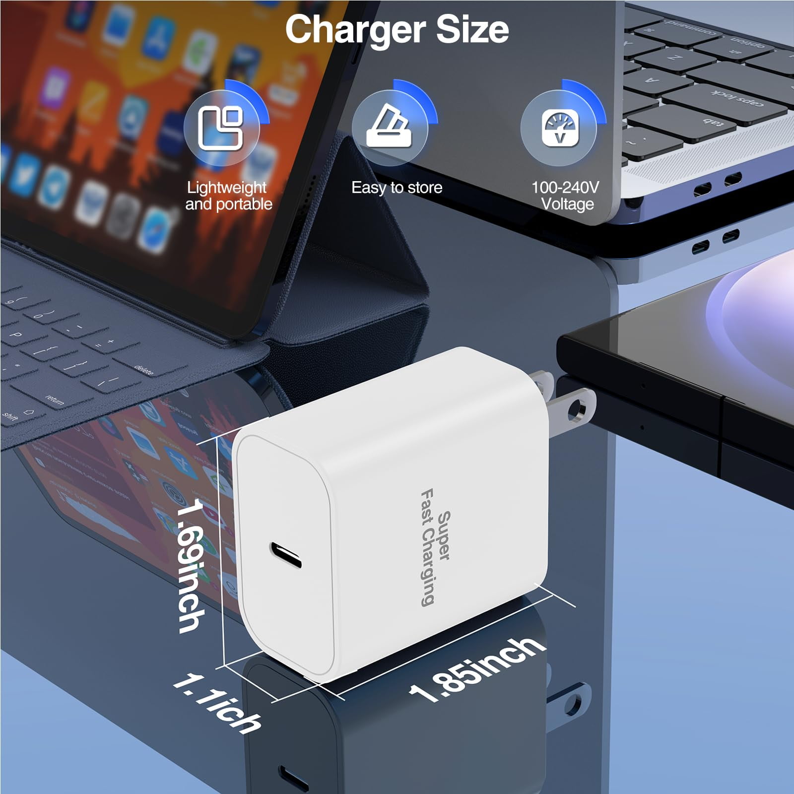 45W Samsung Super Fast Charger Type C,USB C Fast Charger Samsung Charge Fast Charging Cord Android Phone Wall Charger Block for 6FT Samsung Galaxy S26 S25 Ultra/S25/S24/S23 Ultra/S22 Ultra/S20 Ultra