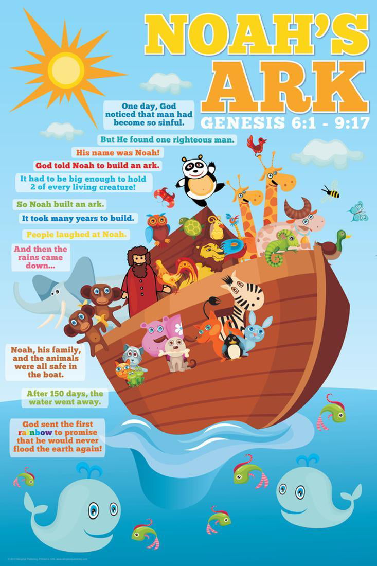 Noah's Ark Poster - 22x34 - Walmart.com
