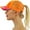 1 Aged Tie Dye Orange, variant on CC Glitter Women's Ponytail Baseball Cap Hats