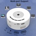 thumbnail image 2 of YT200 Mini Proyector LED Reproductor Multimedia DoméStico Audio Proyectores PortáTiles VíDeo USB ProyeccióN con Cable Misma Pantalla Espejo, 2 of 5