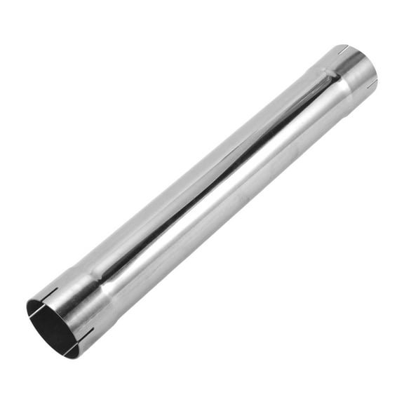 Unique Bargains 3" OD 18inch Length Straight Exhaust Pipe Tube Car Tubing Piping