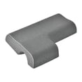thumbnail image 3 of Almohada para parejas, espuma viscoelástica transpirable, rebote lento, para el cuello, arqueada y cómoda. Gris oscuro para la derecha, 3 of 9