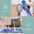 thumbnail image 6 of Purple Blue Tie Dye Spiral Pattern Kitchen Rugs Sets Of 3,Kitchen Runner Rugs Non Skid Washable,Decorative Kitchen Floor Mats for Kitchen,Sink,Laundry,17"x30"+ 17"x47" + 17"x59", 6 of 6