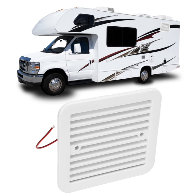 Ventilador de Ventilacia Blanca, 3000 rpm/min 3.³/min Vestibles Latrales de RV de TamaRo Pequeño Para Remolque