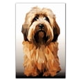 thumbnail image 2 of Briard Colorful Dog Wall Decor Animal Wall Art, Dog Polygon Style Art on Canvas Animals Canvas Wall Art Dog Art Prints, Wall Art for Bedroom Living Room Decor, 2 of 5