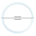 thumbnail image 3 of Pressure Cooker Replacement Seal Ring (Silicone Gasket), Precise 24X22Cm Silicone Gasket Ensures Leak-Proof Performance For Most Pressure Cooker Models,White,9.5", 3 of 5
