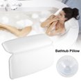 thumbnail image 3 of Almohada acolchada de espuma suave para baño de Spa, reposacabezas para bañera, cojín trasero para cabeza y cuello, baño, 3 of 8