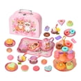 thumbnail image 2 of Accesorios para comida de juego Hugo juego de cocina para niños juego de té para niños pequeños Estilo F, 2 of 10