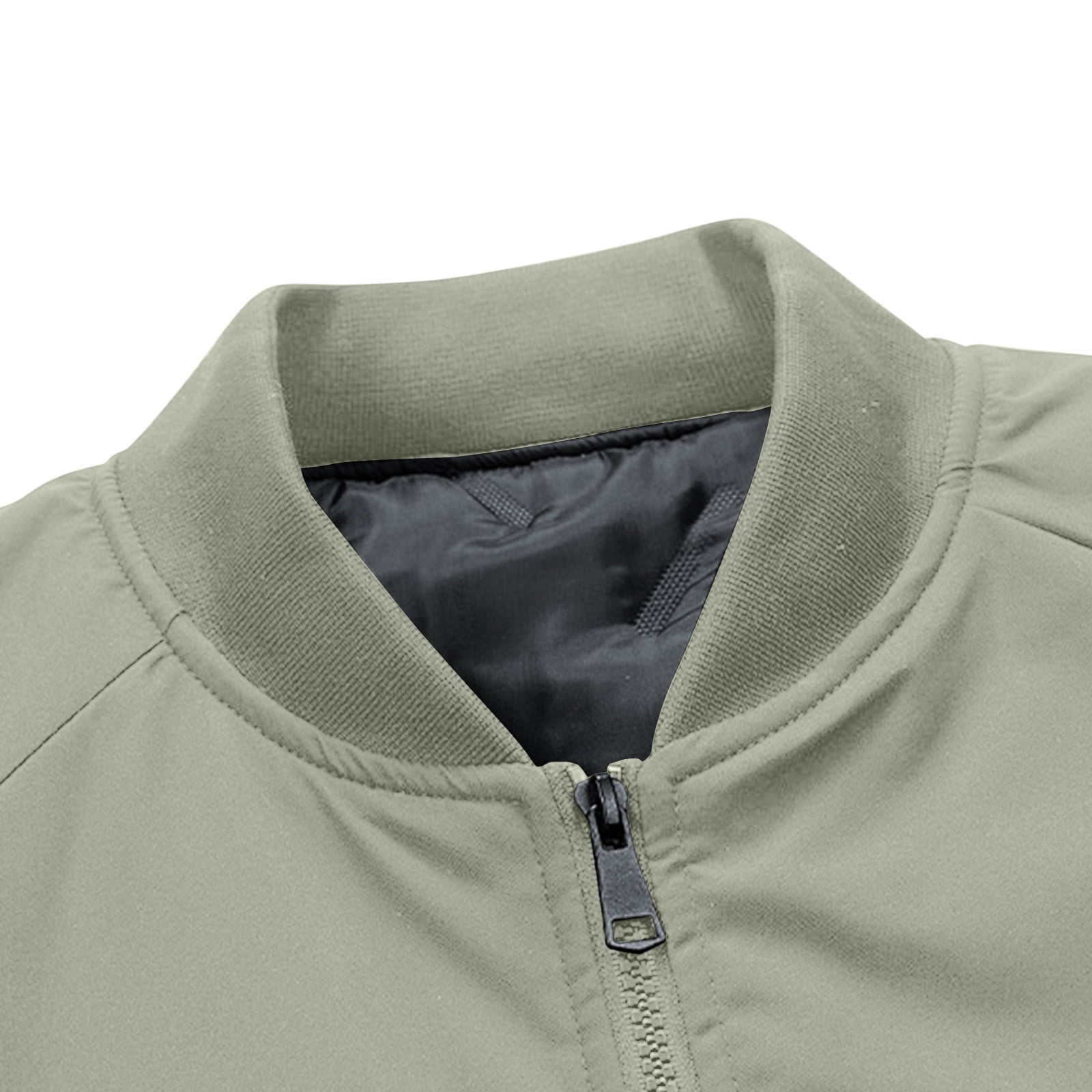 Zpanxa Men's Lightweight Packable Jacket Water Resistant Round