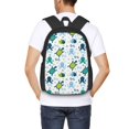 thumbnail image 4 of Balery Cartoon Sea Creatures Mochila para hombre y mujer - Tela Oxford 600D resistente - Gran capacidad, resistente al agua, ideal para la escuela, viajes y senderismo, 4 of 6