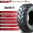 thumbnail image 3 of 2 New WANDA ATV Tires 24x10-11 24x10x11 /6PR P373 - 10279, 3 of 10