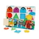 thumbnail image 2 of tablero de niño ocupado,Montessori Toddlers Busy Board Juguete sensorial de madera,Juguete de rompecabezas multifuncional de desbloqueo de educación temprana,Actividades de 2 piezas Hugo tablero de niño ocupado, 2 of 7