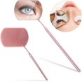 thumbnail image 5 of RV Espejo cuadrado portátil para extensiones de pestañas (1 pieza de oro rosa) - 1 pieza de acero inoxidable extraíble - Espejo de examen bucal multifunción - Herramientas de maquillaje Rojo Verde, 5 of 5
