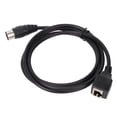 thumbnail image 1 of Cable Din 5 pin A RJ45, Señales de Alta Puraza de 4.9 Pies Manga PVC 5Pin Masculino A RJ45 Cable Femenino Fácil de Mantener para Amplificadores para mizcladores para controladores, 1 of 7