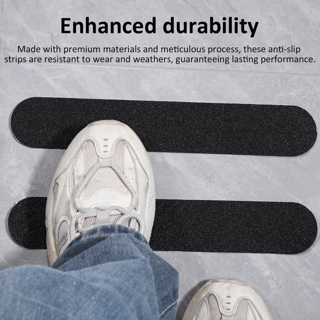 CRAFTHROU 20Ud Antideslizante Para Escaleras Con Adhesivo Para Seguridad En Hogar Y Exterior