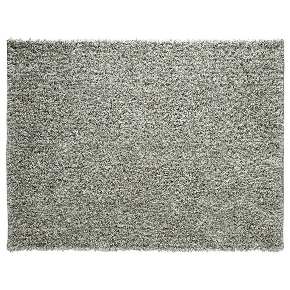 Chesapeake Microfiber Shag Heathered Blue Rug (7'3"x9'3")